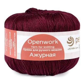 Пехорка Ажурная 07 (бордо)