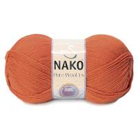Nako Pure Wool 3.5 6963 (оранжевый) 
