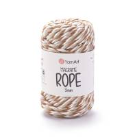 YarnArt Macrame Rope 3 mm 821 (бежевый меланж) 