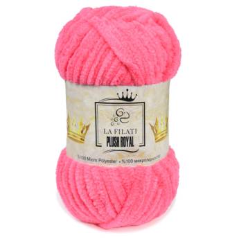 La Filati Plush Royal 18 (розовый яркий)                           