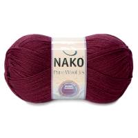 Nako Pure Wool 3.5 6592 (бордо)